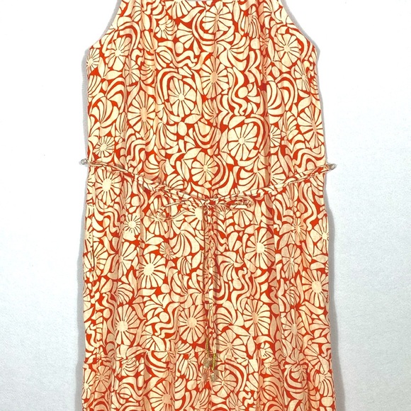 Cynthia Rowley Linen Maxi Dress with pockets size small - Picture 3 of 14